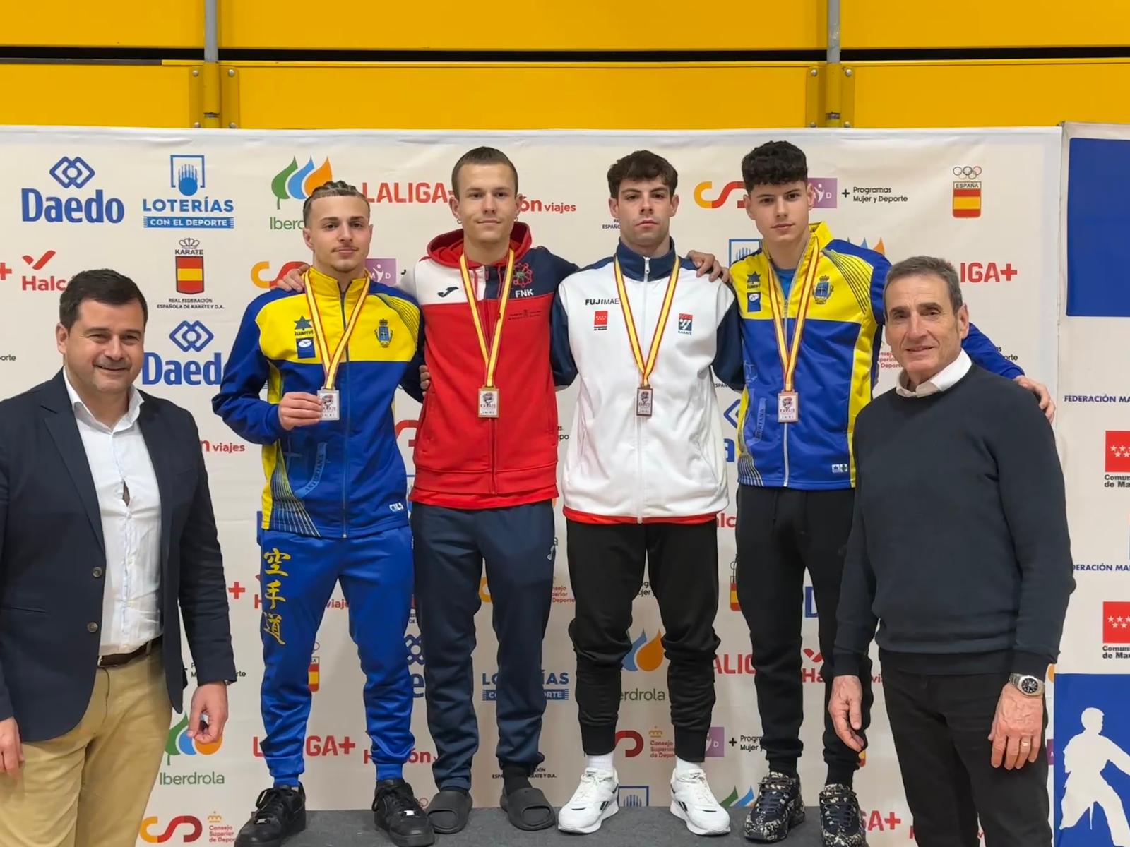 &iexcl;Urko Primicia, campe&oacute;n de Espa&ntilde;a S&eacute;nior; y el equipo de kata, logra el bronce!